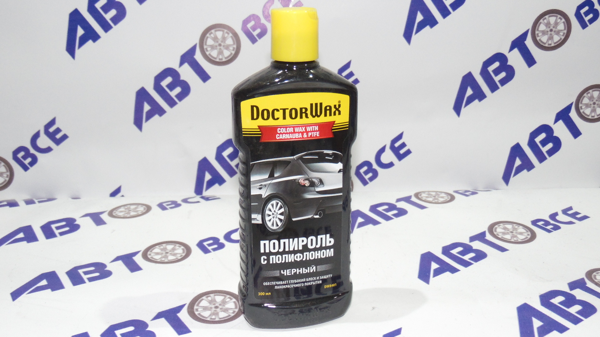 Полироль для кузова с полифлоном черный DOCTORWAX - Авто Химия